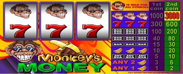 Monkey Money Slot Machine